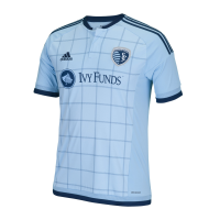 MLS Sporting Kansas City Men's Replica Short Sleeve Team Jersey, Smoke, X-Large