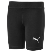 PUMA Kid's teamLIGA Baselayer Short Tights, Black, XL