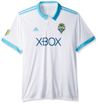MLS Seattle Sounders FC Adult Men Replica Wordmark s/jersey,X-Large,White