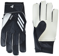 Unisex-Child Training Predator Goalie Gloves Black/White/Team Dark Grey 4