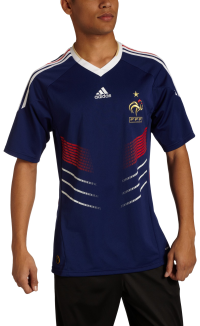 France Home Jersey (Mid Blue, XLarge)
