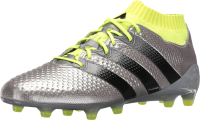 adidas Ace 16.1 Primeknit FG/AG Soccer Cleats (Numeric_8) Silver