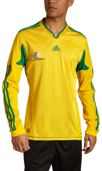 South Africa Long-Sleeve Home Jersey (Sunshine, Small)