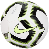 Nike Unisex's Strik Team Ims Football Training Balls, White/Black/Volt/Volt, 5