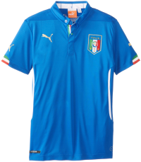 Puma Youth Italy Licensed Replica Jersey 2014-2015, X-Large, Home