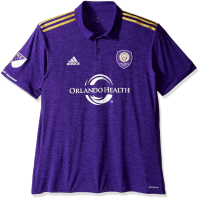 MLS Orlando City Adult Men Replica Wordmark s/jersey,Large,Purple