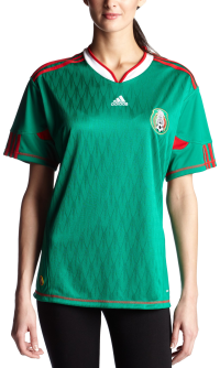Mexico Women's Home Jersey (Green, Large)