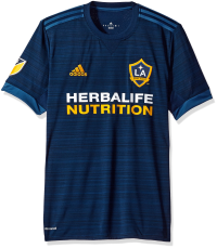 MLS Los Angeles Galaxy Adult Men Replica Wordmark s/jersey,2X-Large,Navy