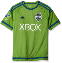 MLS Seattle Sounders Fc Boys Youth Replica Short Sleeve Jersey, X-Large, Green