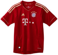 FC Bayern Munich Home Youth Jersey University Red, Small