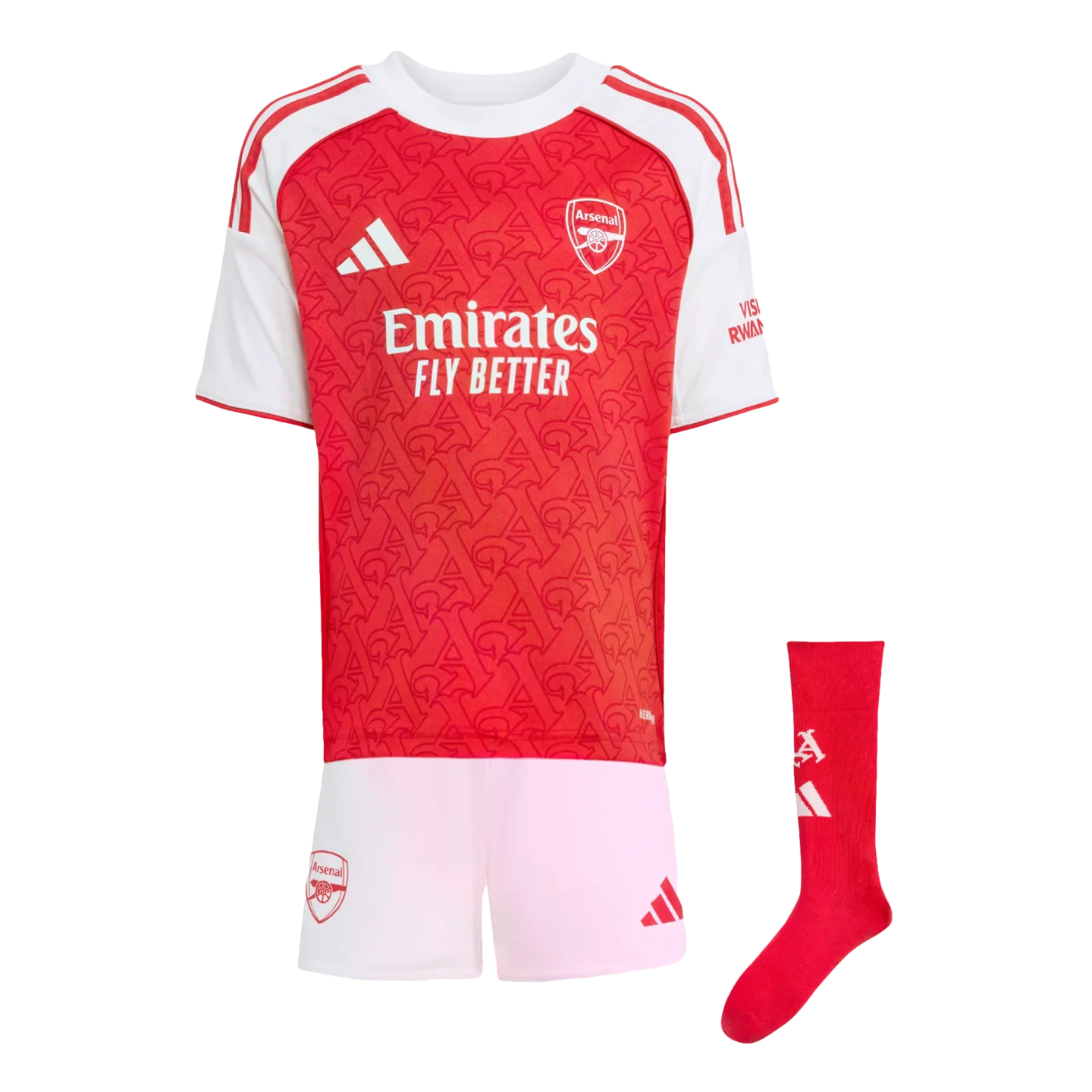 adidas Arsenal FC Home Children's Mini Kit Set 25/26