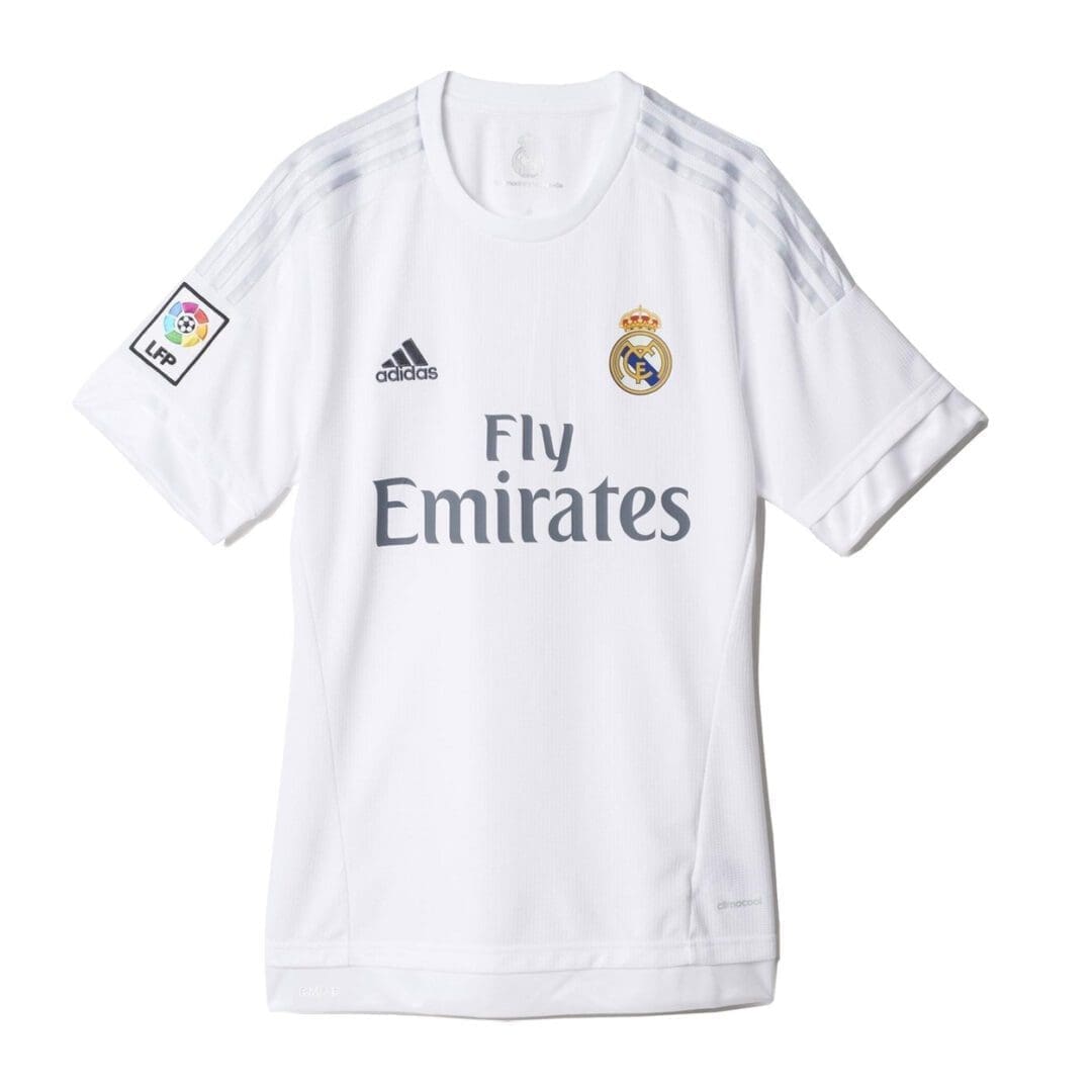 adidas Real Madrid Youth Home Jersey 2015/16