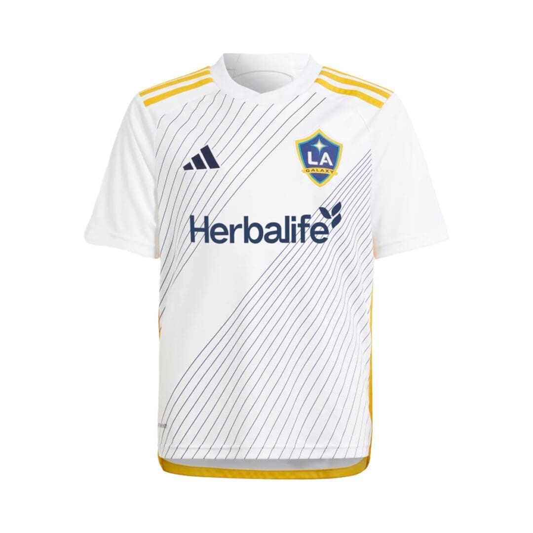 adidas LA Galaxy Youth Home Jersey 2024/25