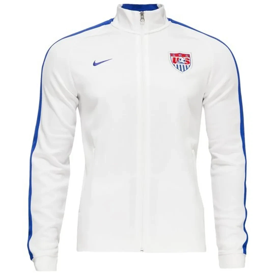 Nike USA Men's N98 Track Jacket Sz S - White/Royal Blue