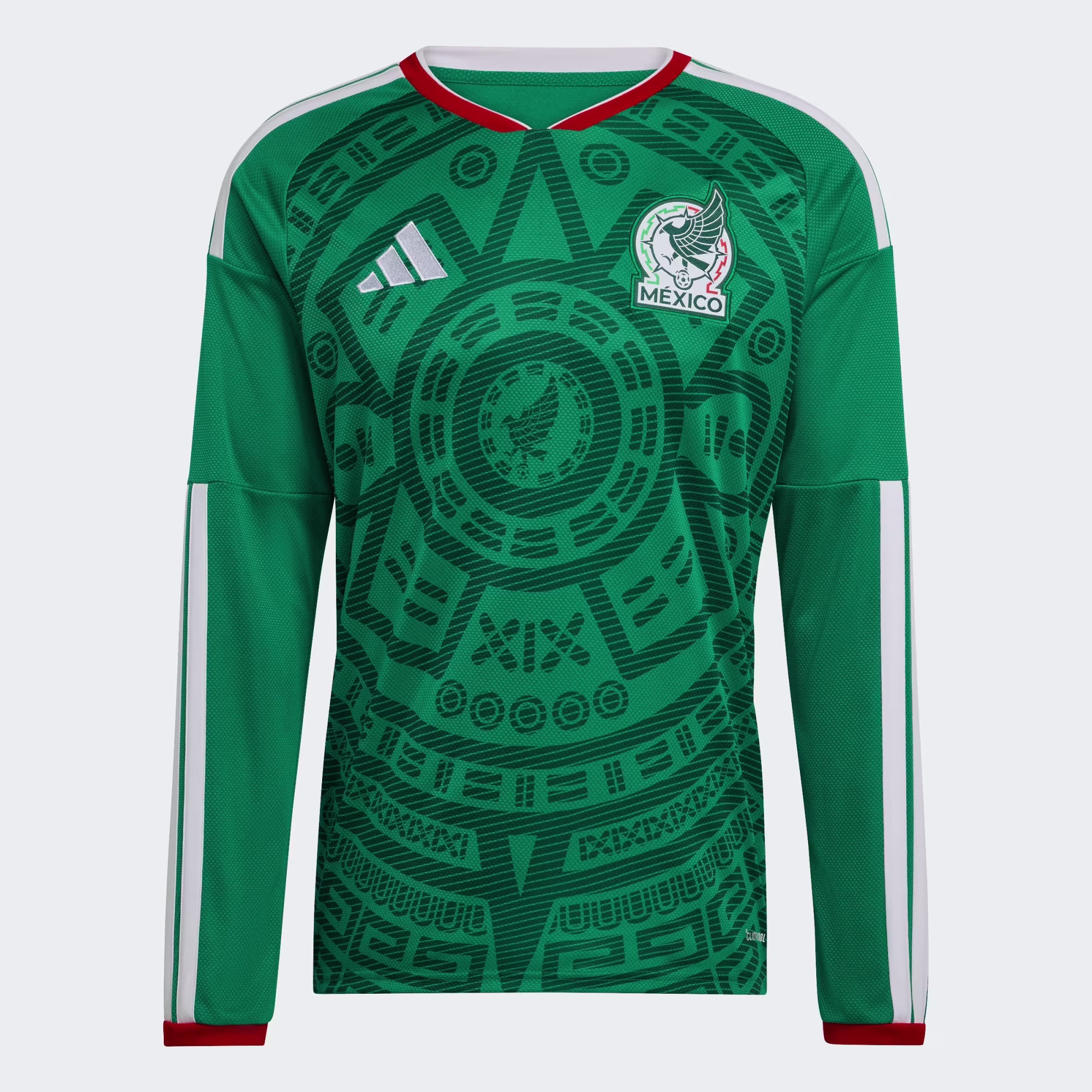 adidas Mexico Men's Home Jersey Long Sleeve 2026