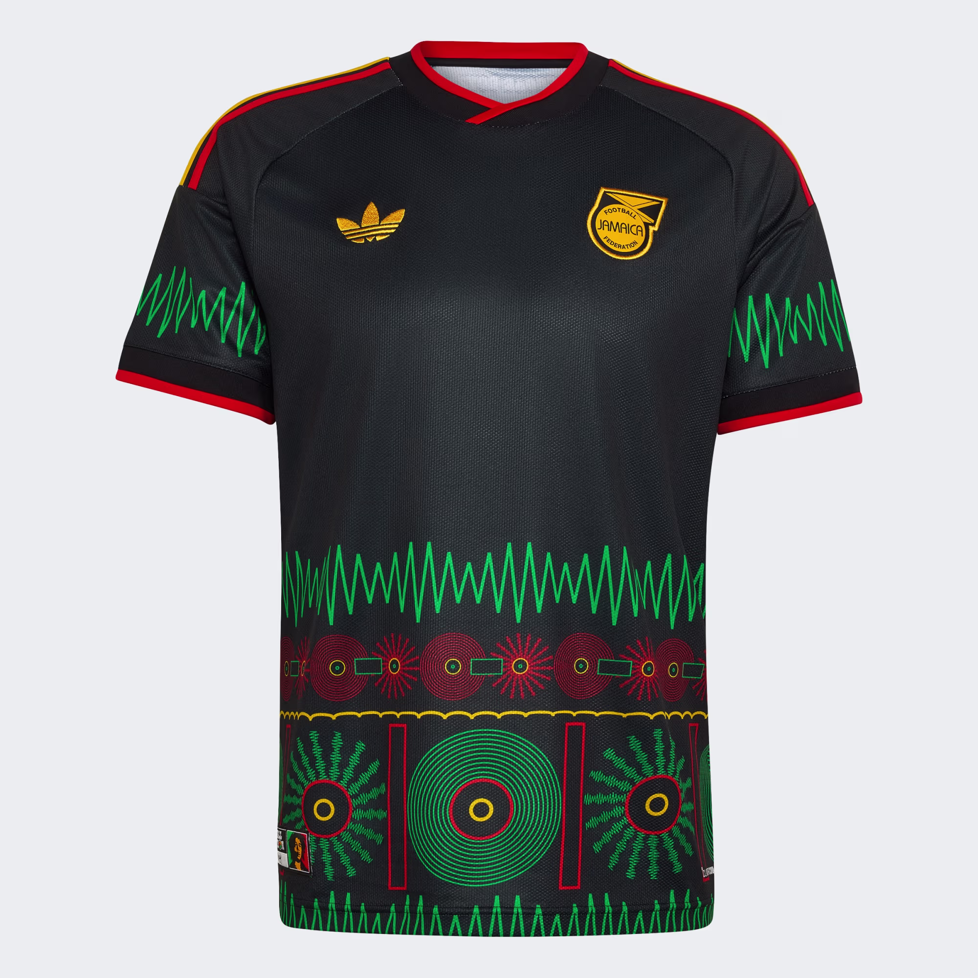 adidas Jamaica Men's Away Jersey x Bob Marley 2026