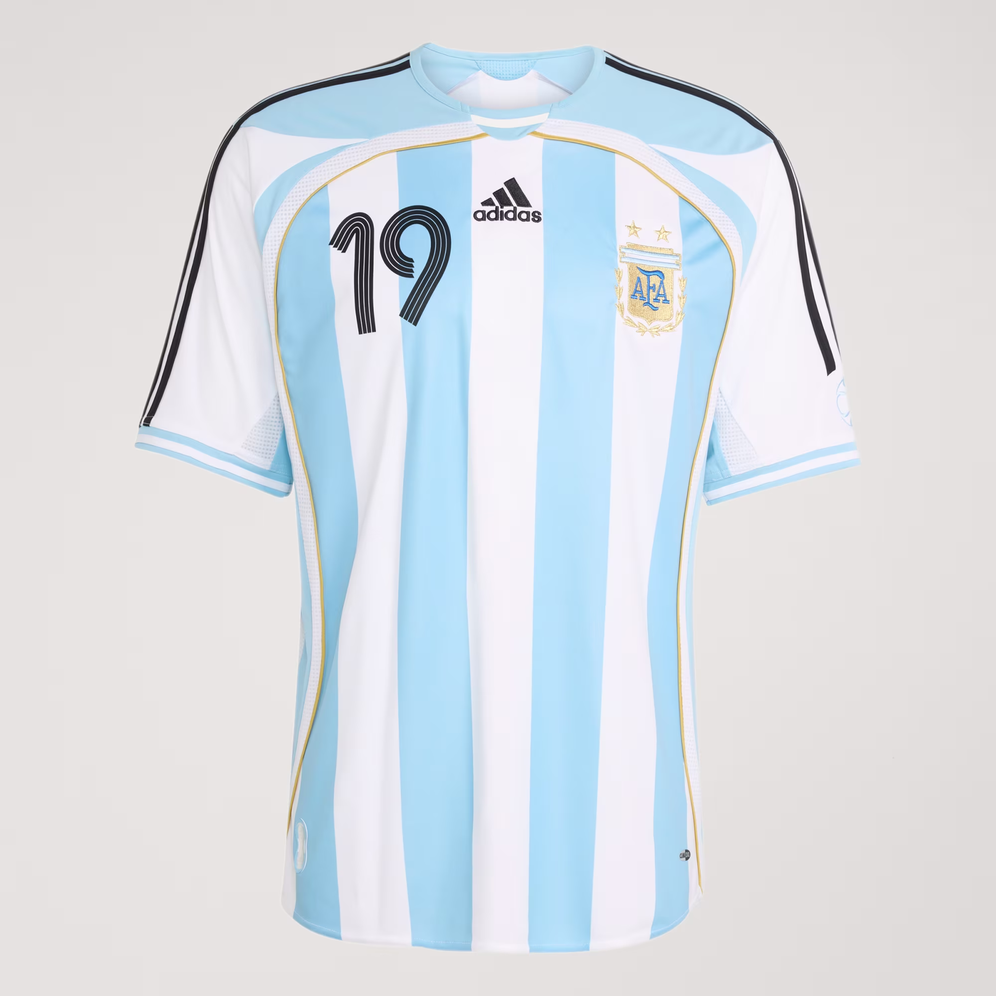 adidas Argentina Men's Home Jersey 2006 Messi #19