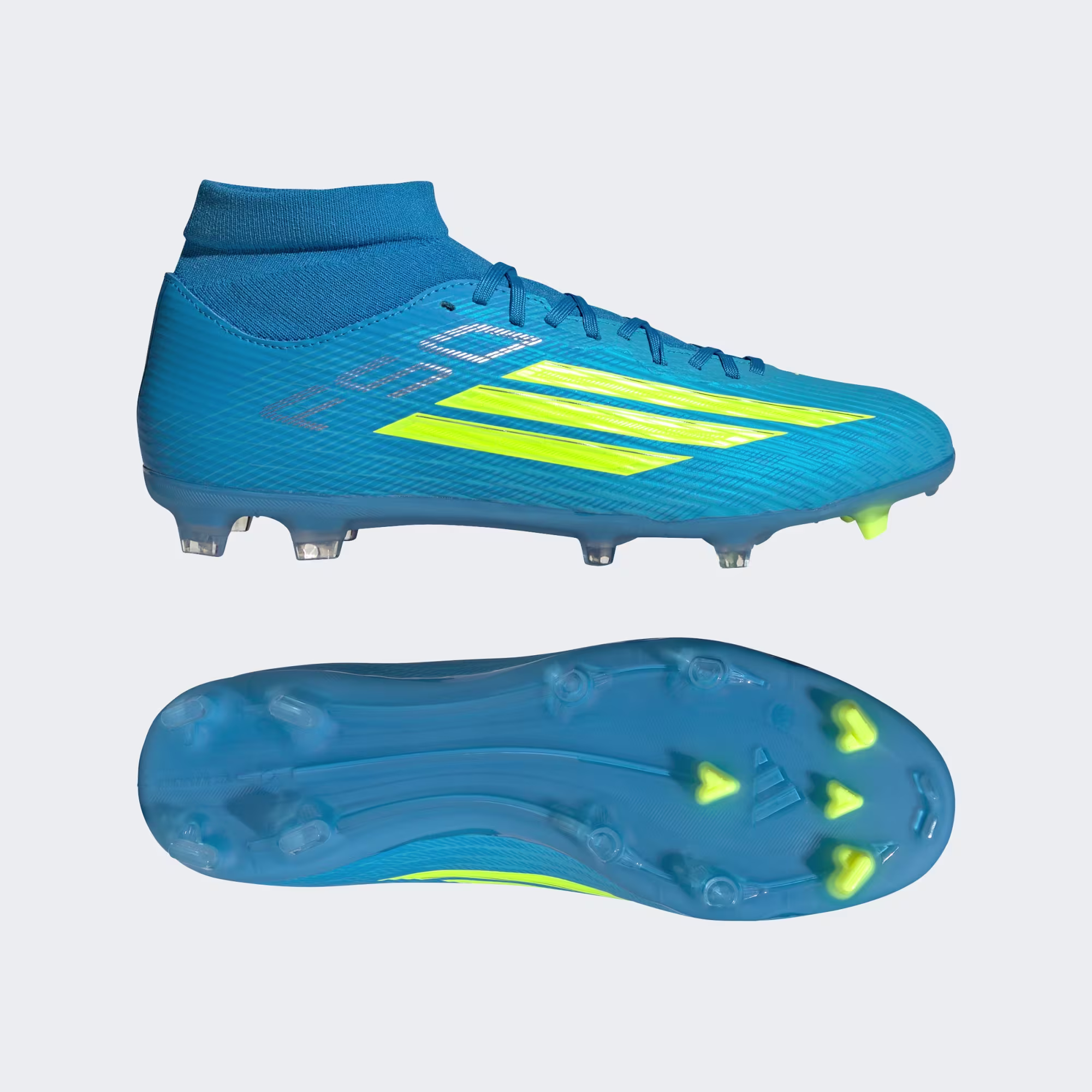 adidas F50 League Mid Cut Firm Ground / Multi Ground Soccer Cleats