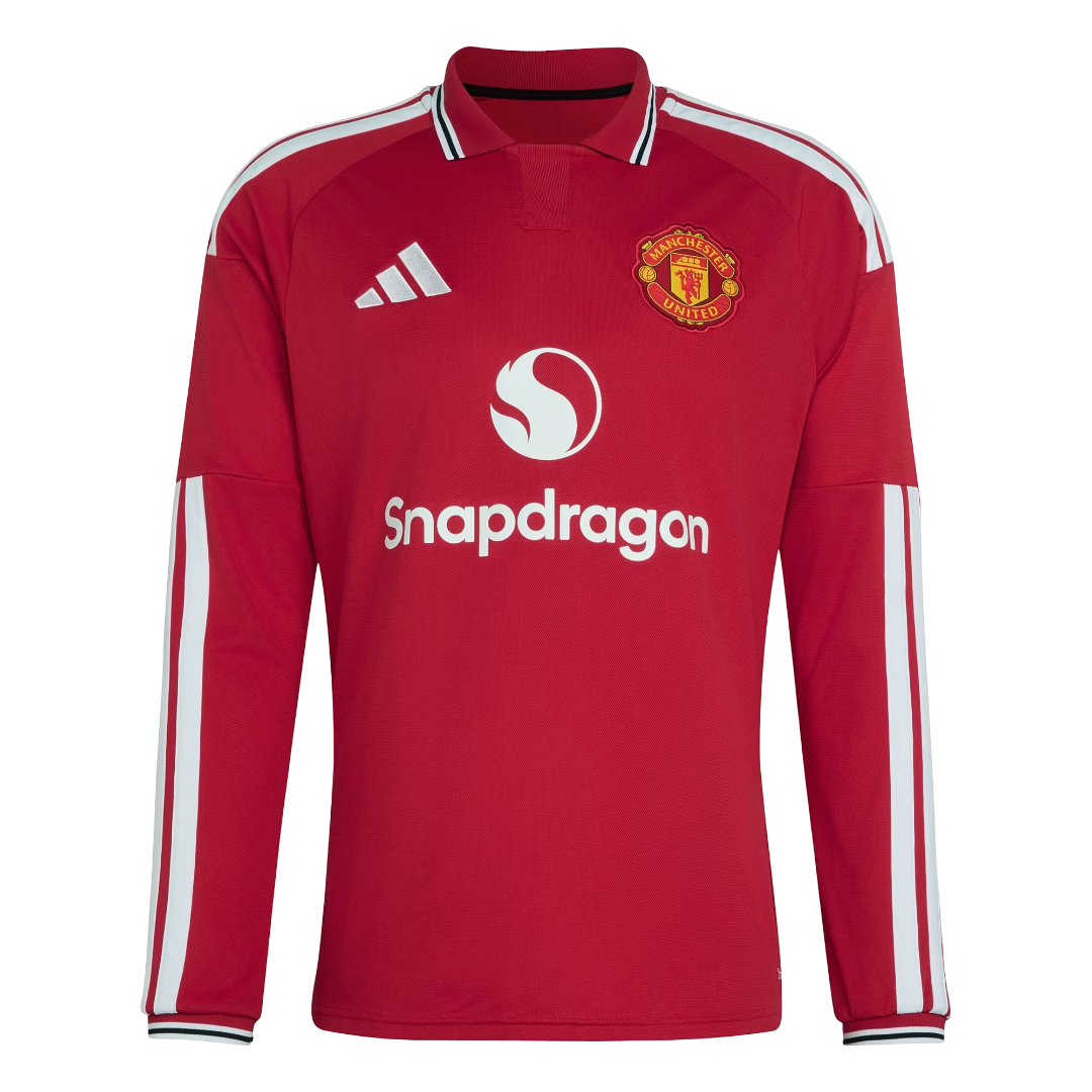 adidas Manchester United 26/27 Men's Home Jersey Long Sleeve
