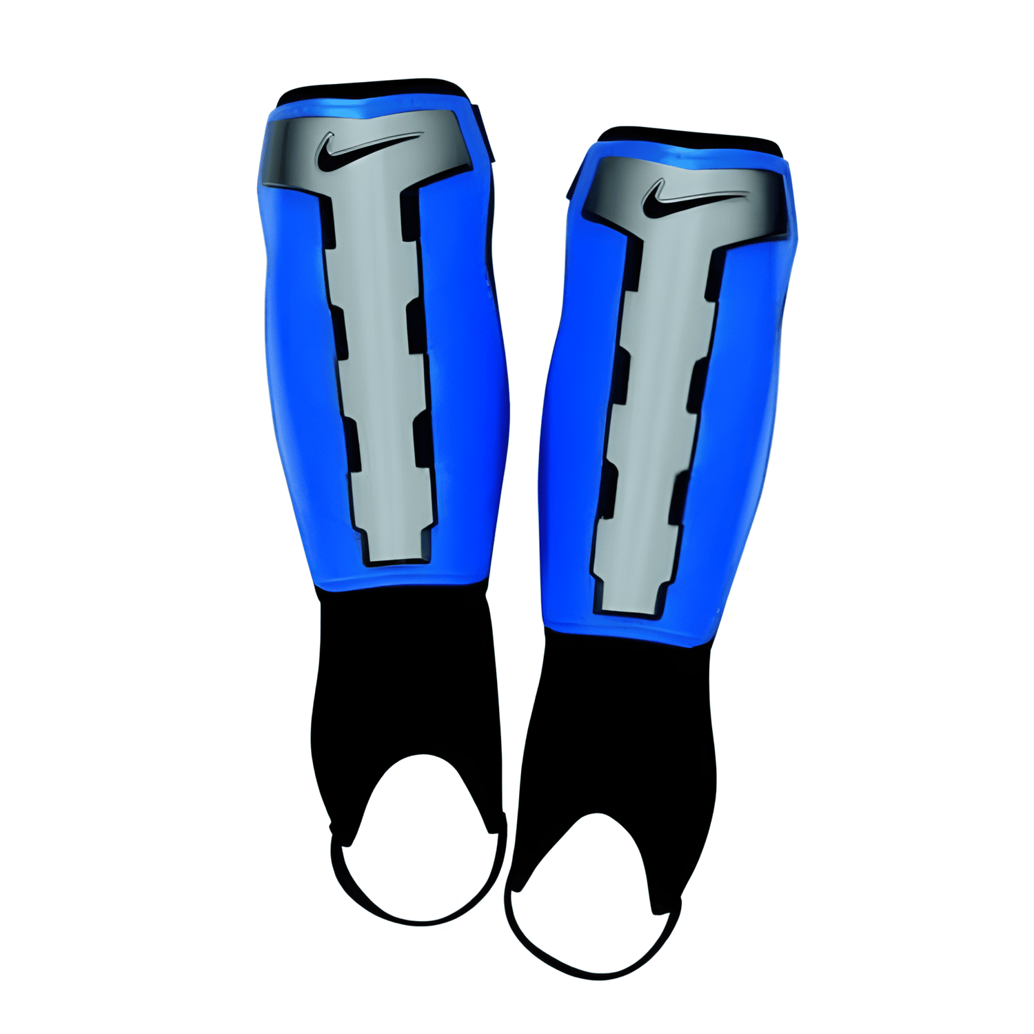 Nike Youth T90 Charge Shin Guard Royal Blue / Silver