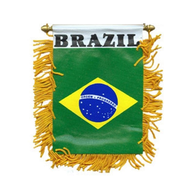 Brazil Flag - Mini Banner