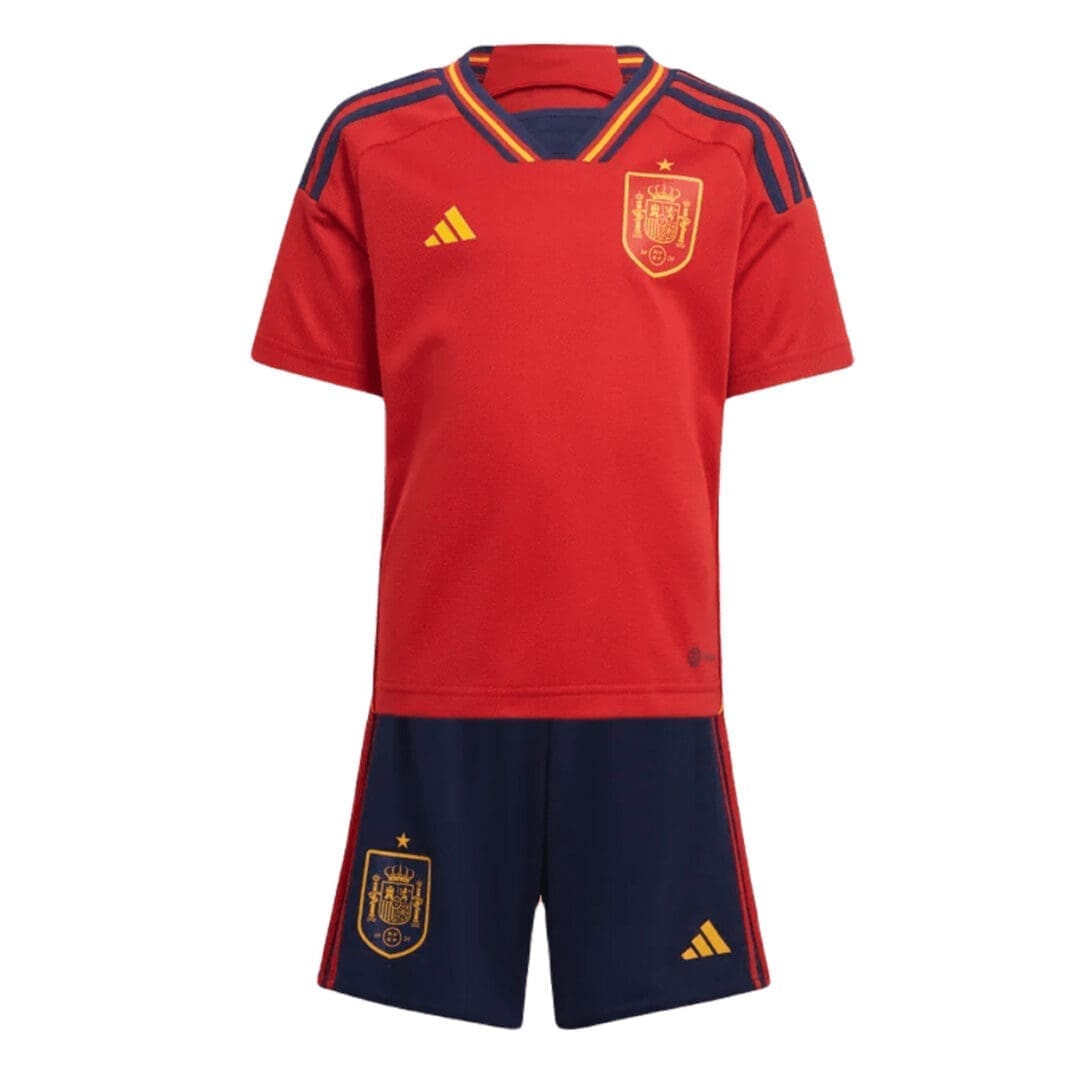 adidas Spain World Cup 22 Home Mini Kit (Toddler)