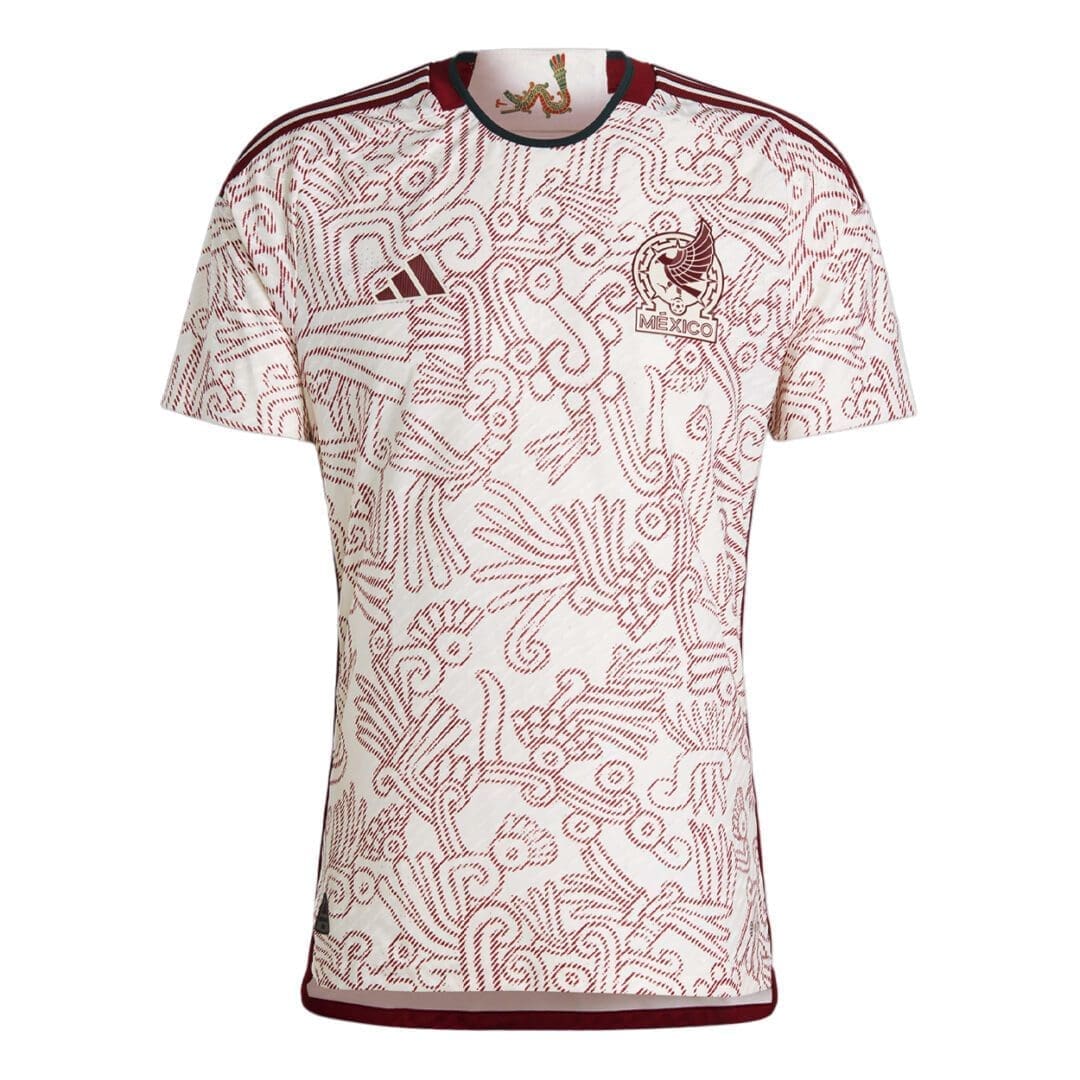 adidas Mexico Men's Away Authentic Jersey World Cup 2022