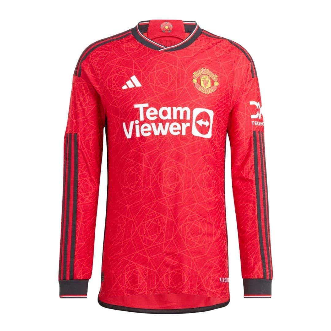 adidas Manchester United L/S Men's Stadium Home Jersey 2023/24
