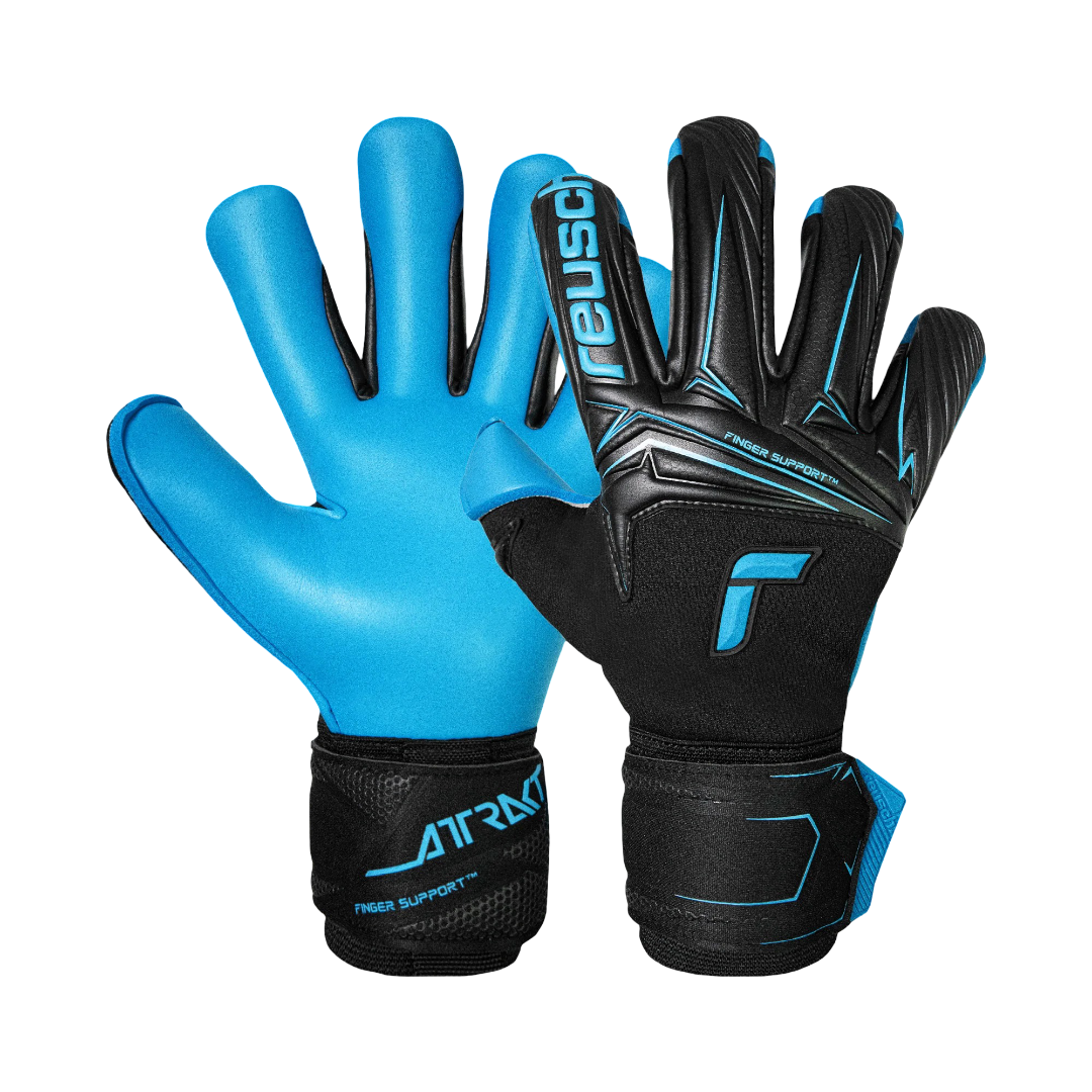 Reusch Attrakt Aqua Finger Support Goalkeeper Gloves